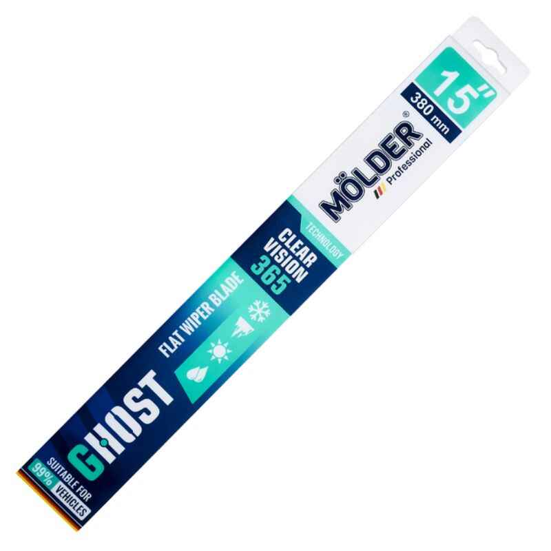 Щітка склоочисника безкаркасна Molder Ghost 15"/380 мм (MG380)