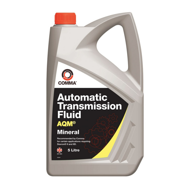 Трансмісійна олива Comma AQM AUTO TRANS FLUID 5л (ATM5L)