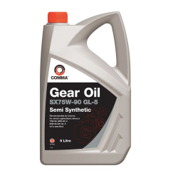 Трансмісійна олива Comma SX75W90 GEAR OIL GL5 API GL-5 5л (5л) (SX5L)