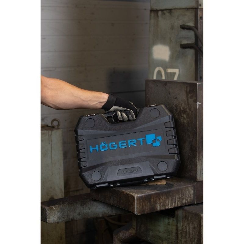 Набір інструментів 1/2" 1/4" 95шт CrV Hogert для авто в кейсі (HT1R226)