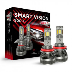 Світлодіодні лампи H13 для авто Carlamp Smart Vision Gen3 Led автолампи 9000 Lm 6500 K (SMG3H13)