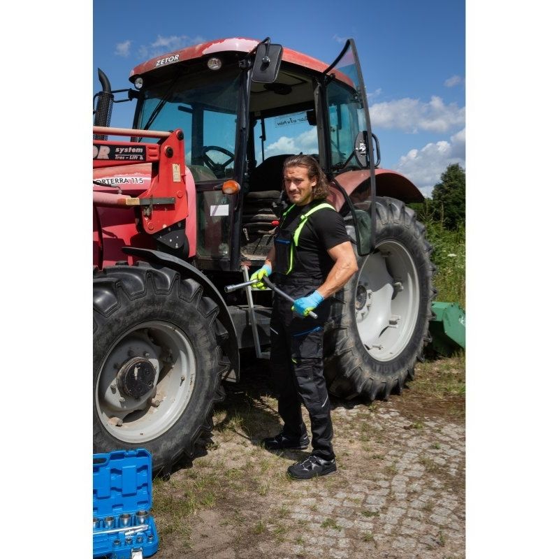 Набор инструментов 3/4" 21шт Hogert в кейсе (HT1R510)