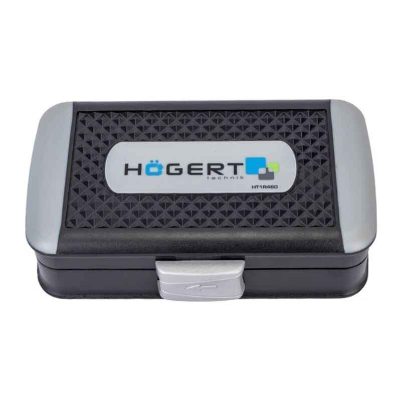 Набір біт з тріскачкою 1/4" CrV PH PZ PZ SL HEX Torx 33шт Hogert (HT1R460)