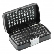 Набір біт 1/4" 25мм CrV SL PH PZ Torx HEX SQ 50шт Hogert (HT1R461)