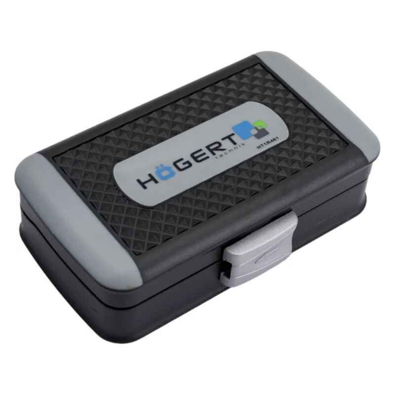 Набір біт 1/4" 25мм CrV SL PH PZ Torx HEX SQ 50шт Hogert (HT1R461)