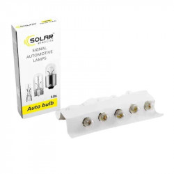 Лампи галогенні Solar T4W 12V 10 штук (одна упаковка) (1256)