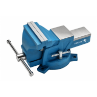 Тиски слюсарні поворотні 125 мм Hogert (HT3B611)