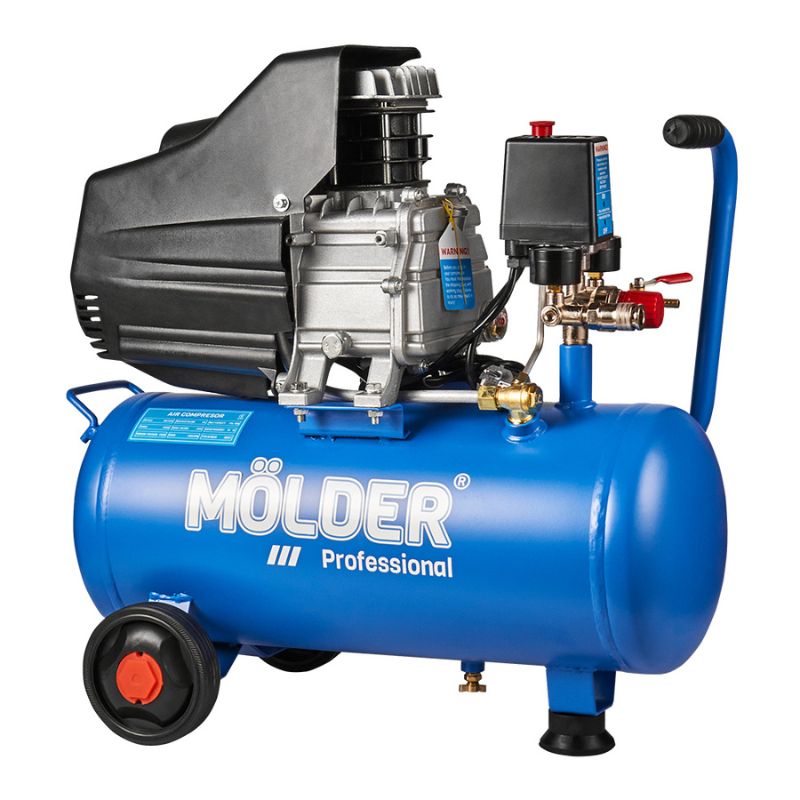 Компресор повітряний прямий привід 24л 175л/хв 1100Вт Molder (MA31240)
