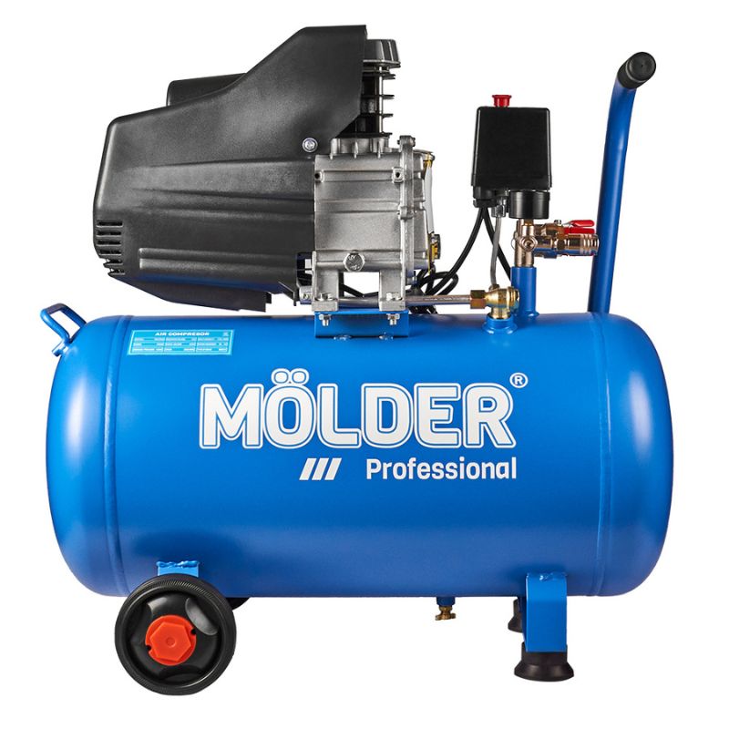 Повітряний компресор Molder 50л 175л/год 1100Вт прямий привід (MA31500)