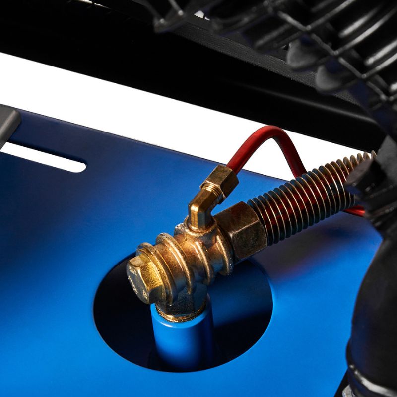 Компресор повітряний з ресивером 50л 202л/год 1500Вт ремінний привід Molder (MA31520)