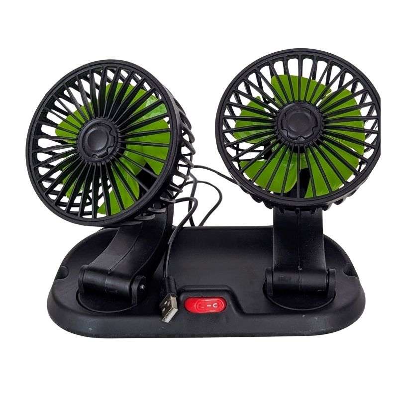 Подвійний автомобільний вентилятор MARS від USB