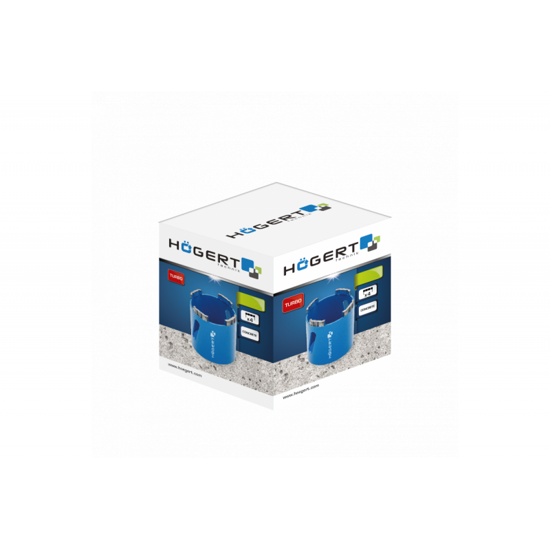 Коронка алмазна по бетону 82 мм Hogert (HT6D478)