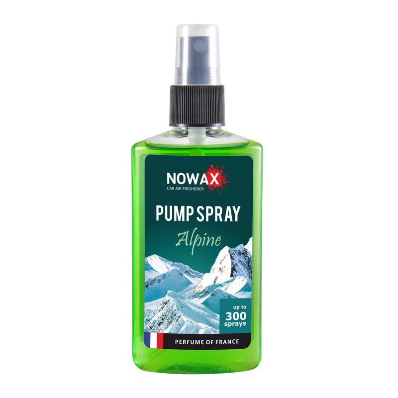 Ароматизатор до машини 75 мл Nowax Pump Spray - Alpine (NX07521)