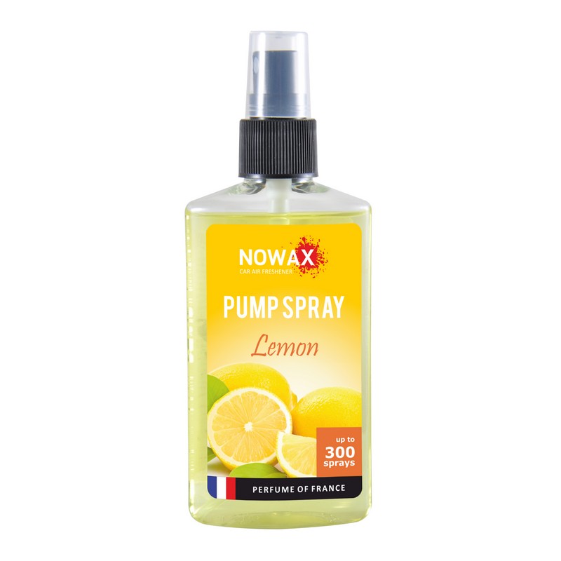 Ароматизатор до машини 75 мл Nowax Pump Spray - Lemon (NX07519)