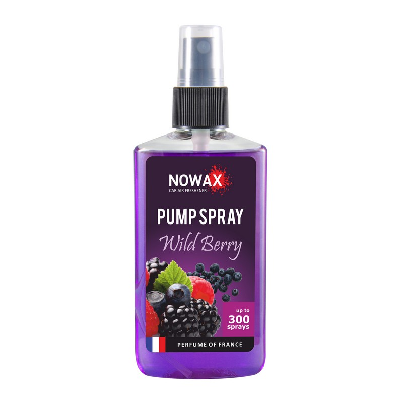 Ароматизатор до машини 75 мл Nowax Pump Spray - Wild berry (NX07514)