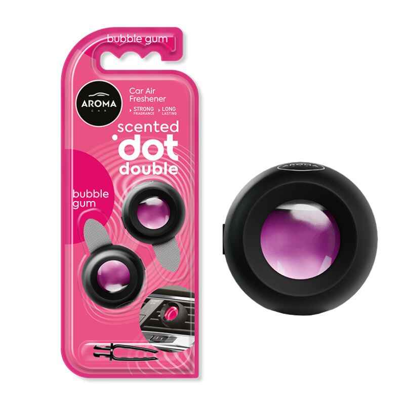 Ароматизатор до машини Aroma Car Scented dot Double - Bubble gum (12010)