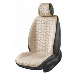 Накидки на сидіння авто преміум передні та задні преміум класу Beltex Chicago комплект бежевий (BX85500)