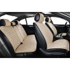 Накидки на сидіння авто преміум передні та задні преміум класу Beltex Chicago комплект бежевий (BX85500)