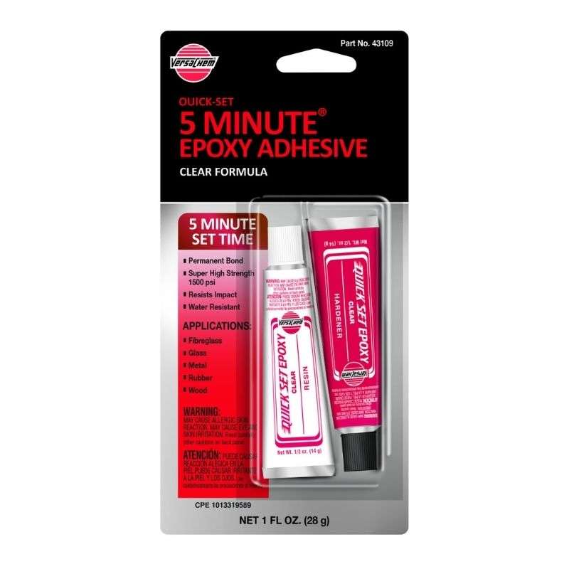 Клей епоксидний універсальний 5 хвилин Versachem -40+93°C 28г (43109)