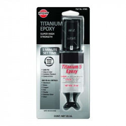 Клей епоксидний універсальний прозорий Versachem Titanium +93°C 25мл (47909)