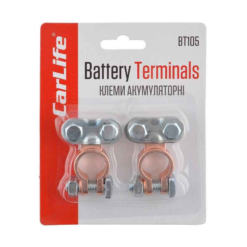 Клеми CarLife цинк з мідним покриттям (BT105)
