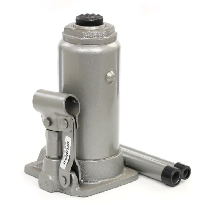 Домкрат гідравлічний пляшковий 8т BELAUTO 200-385мм для автомобіля в картонній упаковці (DB08)