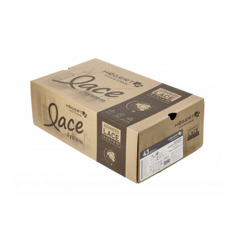 SCHMUTTER Ботинки рабочие LACE SYSTEM S1P SRC 46 Hogert (HT5K575-46)
