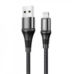 Кабель Hoco Lightning Excellent charging data cable X50 1m, 2.4A (X50-i)
