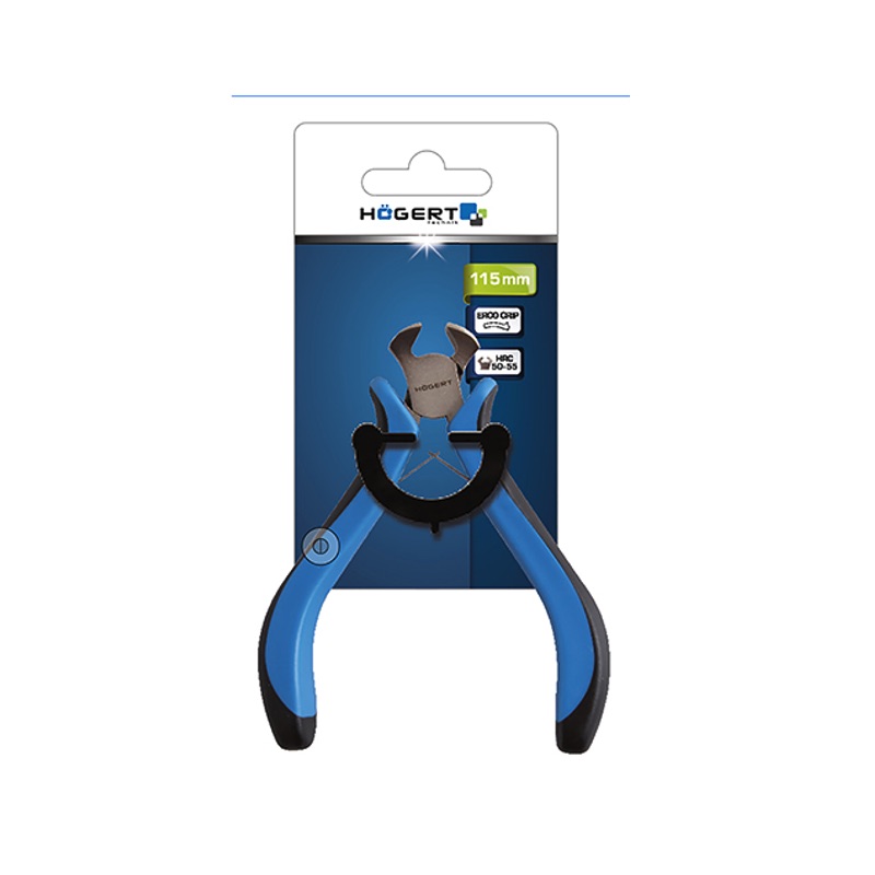Кусачки торцеві прецизійні 115 мм Hogert (HT1P058)