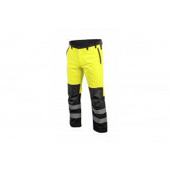 TRAUN Штаны сигнальные SOFTSHELL жёлтые XL (54) (HT5K337-XL)
