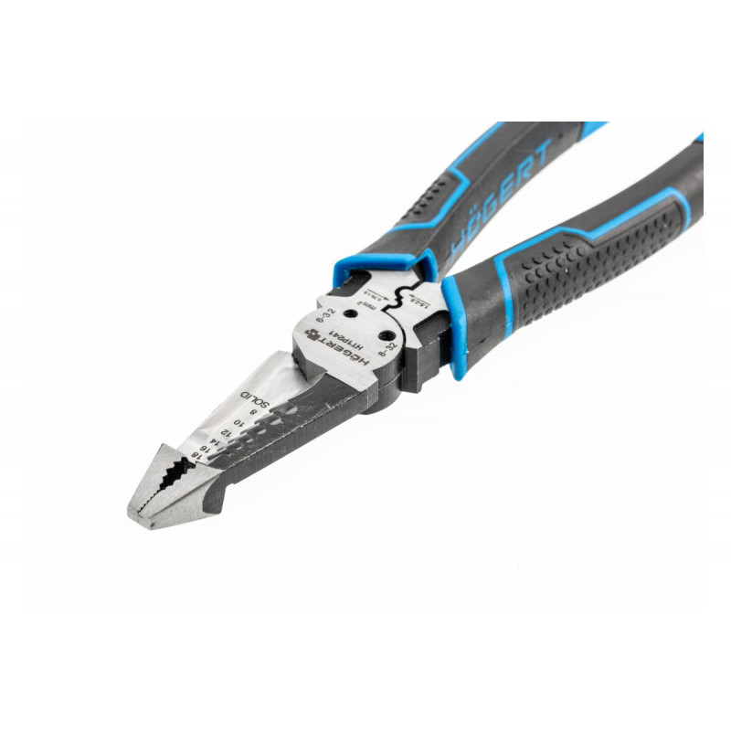 Плоскогубці багатофункціональні подовжені 200 мм Hogert (HT1P241)