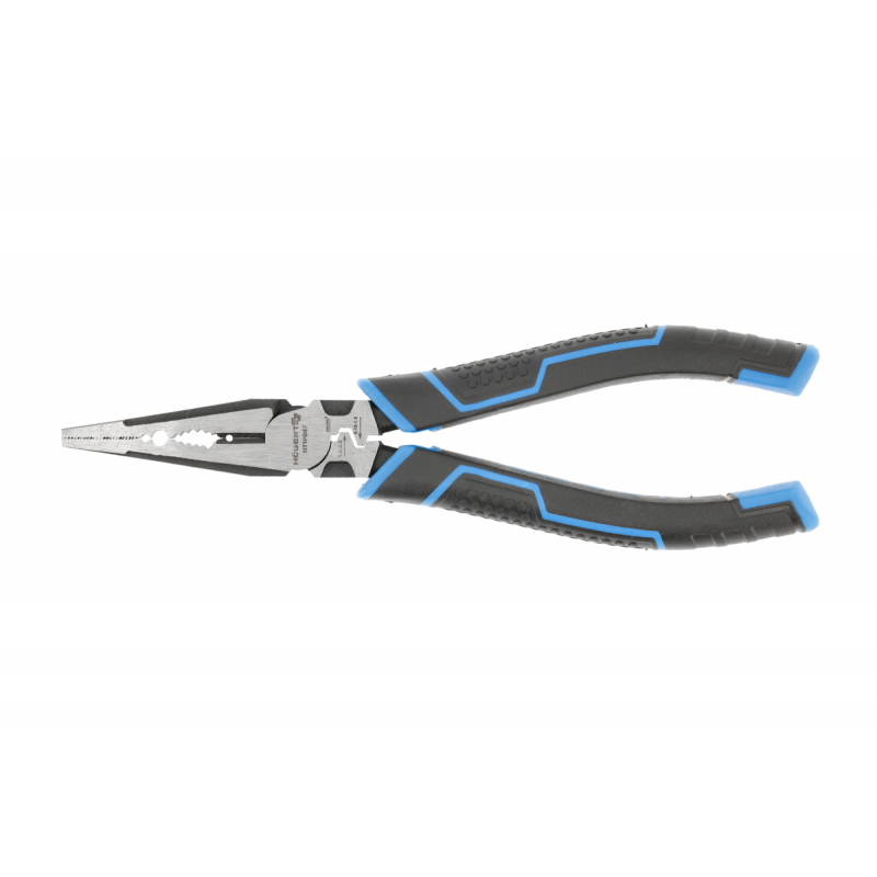 Плоскогубці багатофункціональні подовжені 185 мм Hogert (HT1P247)