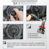 Светодиодные автолампы H11 CARLAMP Ultra Vision лампы с освещением на 150+ метров для вашего авто 12000Lm 6500K (UVH11)
