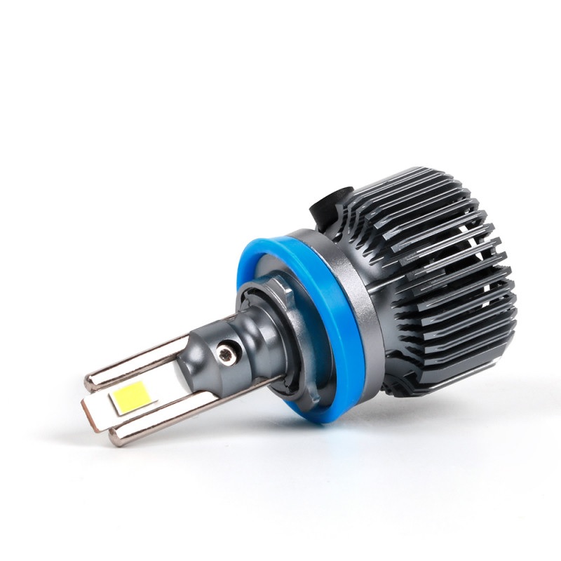 Світлодіодні автолампи H11 CARLAMP Ultra Vision лампи з освітленням на 150+ метрів для вашого авто 9400Lm 6000K (UVH11)