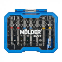 Н-р бит с держ. магн. MOLDER, 75мм, 25мм, 50шт (цв. марк.) (MT70050)