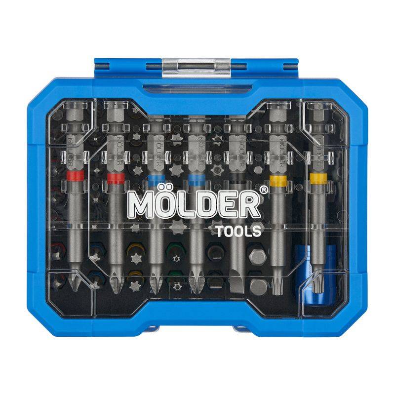 Н-р бит с держ. магн. MOLDER, 75мм, 25мм, 50шт (цв. марк.) (MT70050)
