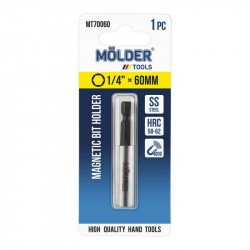 Держатель бит магн. MOLDER, 60мм, 1шт в блистере (MT70060)
