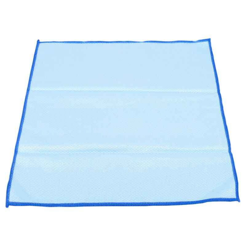 Серветка універсальна мікрофібра 40х40см NOWAX блакитна для скла 1шт (NX61440)