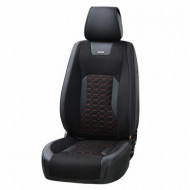 3D чохли на сидіння авто Beltex Montana авточохли універсальні комплект чорно-червоний (BX87160)