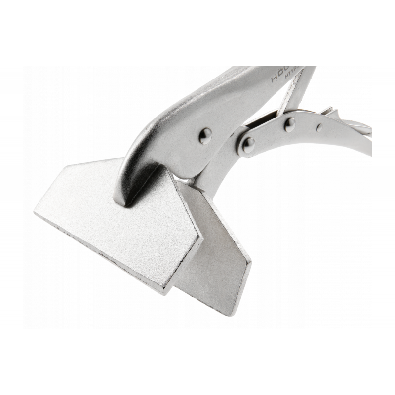 Зварювальні кліщі 240мм плоскі Hogert (HT1P387)