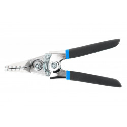 Кліщі для згинання листового металу прямі Hogert 150x35мм (HT1P394)