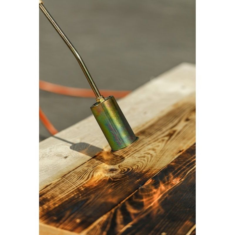 Набір із газовим паяльником з одним соплом короткий Hogert (HT2C512)