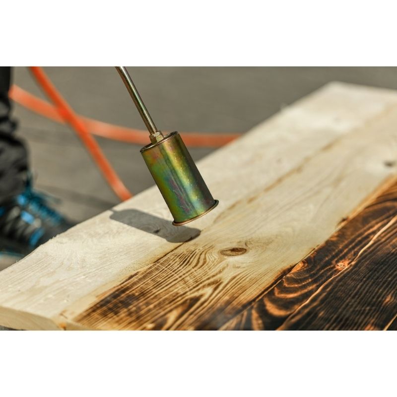 Набір із газовим паяльником з одним соплом короткий Hogert (HT2C512)