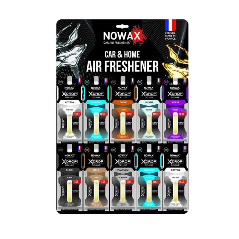 Ароматизатори Nowax X Drop Delux MIX №1 30шт (NX00071)