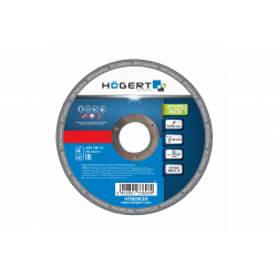 Диск отрезной по металлу 125х1.6х22.23 Inox 10 шт Hogert (HT6D632)