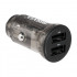Автомобільний зарядний пристрій Brevia ePower DualDrive 15W 2xUSB-A, прозорий чорний (47015DUB)