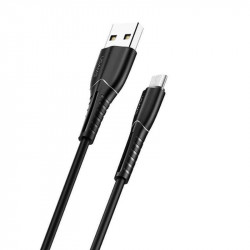 Кабель синхронізації Usams Micro 1M чорний (SJ365USB01)