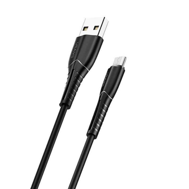 Кабель синхронізації Usams Micro 1M чорний (SJ365USB01)
