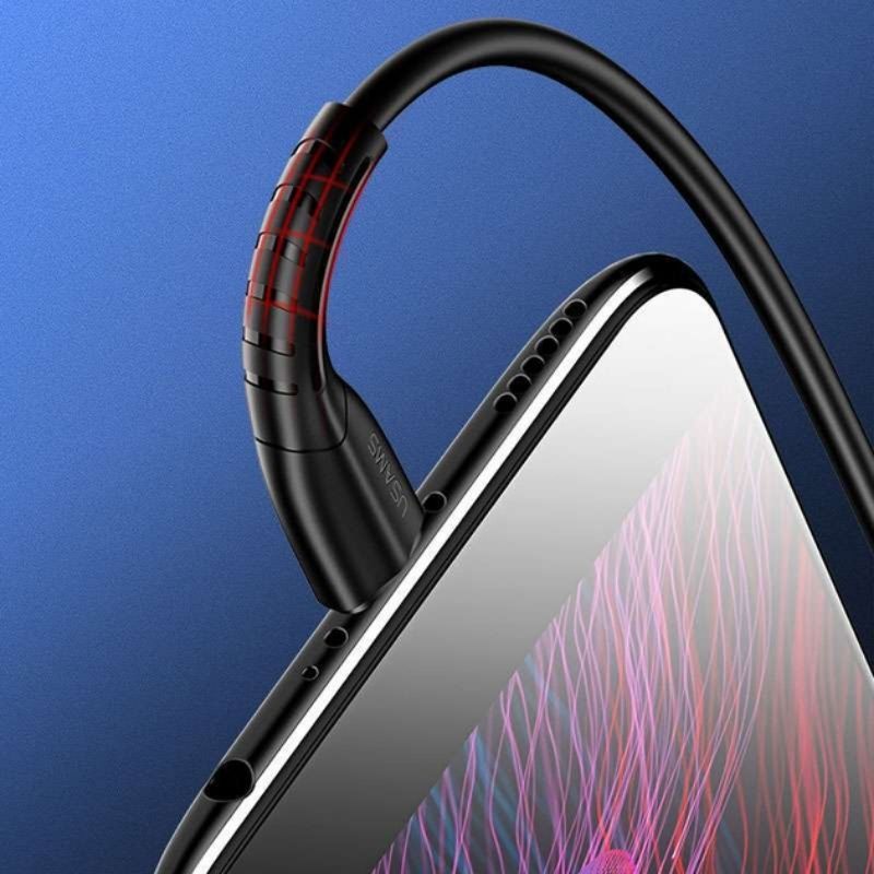 Кабель синхронізації Usams Micro 1M чорний (SJ365USB01)