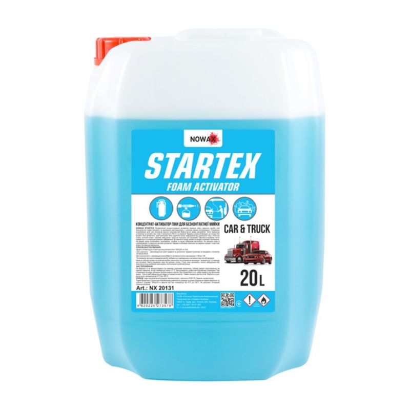 Активна піна концентрат 20л Nowax STARTEX для безконтактної мийки (NX20131)